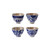 Hand-Painted Stoneware Bowl/Teacup
