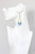 Mint and cobalt earrings