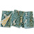Mighty Mini Towel Set - Nuthatch Dog Park, Teal