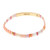 Good Karma Miyuki Bracelet | Brave - Pink Multi/Gold