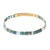 Good Karma Miyuki Bracelet | Joy & Kindness - Marine/Gold