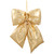 Metallic Gold Bow, 23"