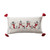 Cotton & Linen Printed Snowman Lumbar Pillow