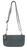 Washed Denim Mini Crossbody Wristlet Clutch