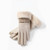 Windproof Wool Blending Gloves, Khaki