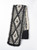 Scarvii - Two-Tone Knitted Scarf with Slip-Through Design, Black