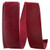 Velvet Wired Edge Ribbon, Burgundy 2.5"