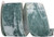 Luxe Designer Velvet Plush Tissue Backed Wired Edge Ribbon, Aqua