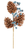 Pine Cone/Berry Pick, 15" Blue