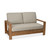 Soho Loveseat, Natural w/ Dune Bench Seat Cushions - 40% Off In Stock Only