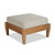Newport Ottoman w/ Dune Cushion - 40% Off In Stock Only