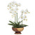 32" Phalaenopsis Orchid Wood Planter