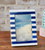 4x6 Blue Stripe Resin Frame