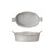 7 oz. Stoneware Mini Baker, White