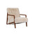 Faux Fur Upholstered Chair