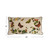 Cotton Lumbar Pillow with Butterflies
