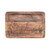 Mango Wood Tray with Etched Botanicals