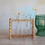 Bamboo Stand with 5 Glass Vases, Natural