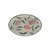 Oval Hand-Painted Stoneware Platter with Lemons