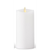 White Wax Indoor Pillar Luminara Candle, 3x6.5 Inch