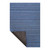 Skinny Stripe Shag Doormat 18"x28" - Ocean