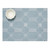 Coverlet Table Mat, 14"x19" - Sea