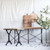 Avignon Bistro Table Long, Marble Top