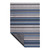 Horizon Stripe Shag Utility Mat, 24x36 - Deep Sea