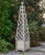 Aged Metal Trellis Planter