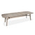 Ludlow 114" Teak Dining Table w/ Umbrella Hole