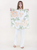 Soft Glow Botanicals Satin Small Square Scarf