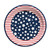 Americana Paper Dinner Plate