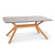 50% Off Katonah 63" Ceramic Top Dining Table w/ Umbrella Hole