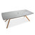 50% Off Katonah 87" Ceramic Top Dining Table w/ Umbrella Hole