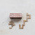 Handmade Mango Wood & Brass Dominoes