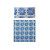 Paper Napkins with Tile Pattern