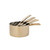 Enameled Stainless Steel Measuring Cups with Colored Edge