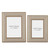Gold Linen Photo Frame