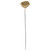 21 Inch Gold Lotus Seedpod