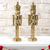 11" Gold Aluminum Nutcracker