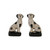 Vintage Reproduction Spotted Dog Bookends