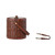 Woven Leather & Removable Stainless Steel Ice Bucket