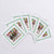 Away They Go Embroidered Cocktail Napkin, Set of 6