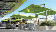 Shademaker Orion 9'7" Square Cantilever Umbrella