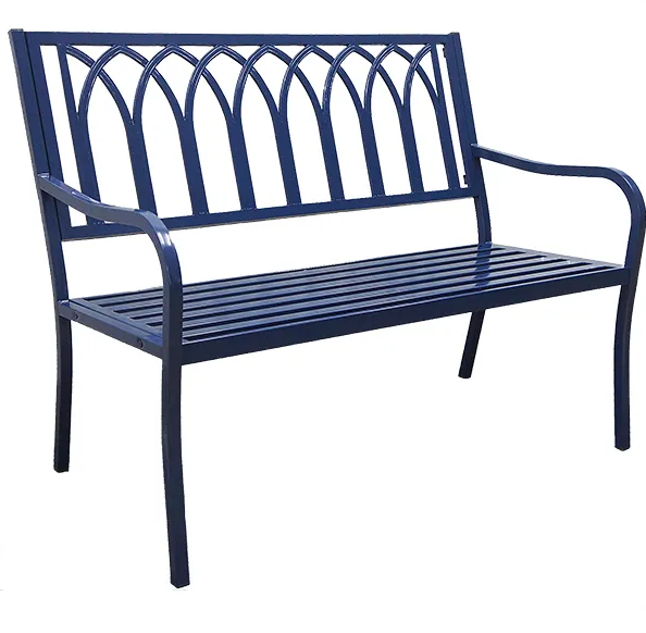 Lakeside Bench, Coast Blue - Garden Cottage