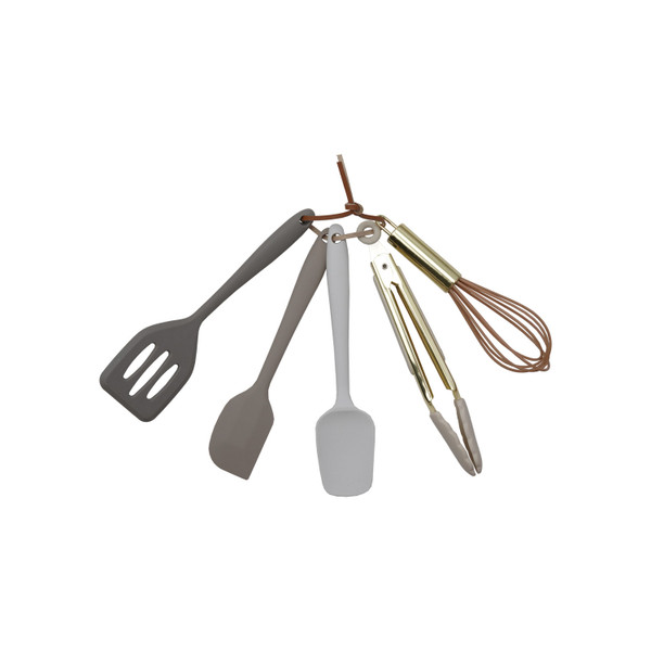 Silicone & Metal Mini Kitchen Tools, Set of 5 - Garden Cottage