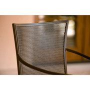 Amelie Stackable Bistro Dining Arm Chair