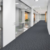 Mohawk Breaking News 24" x 24" 2B178 Commercial Carpet Tile Room Scene