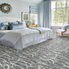 Stanton Relax Sound Waves Polysilk Blend Residential Carpet Room Scene