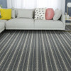Stanton Tailor Made Ticking Stripe Residential Carpet Room Scene